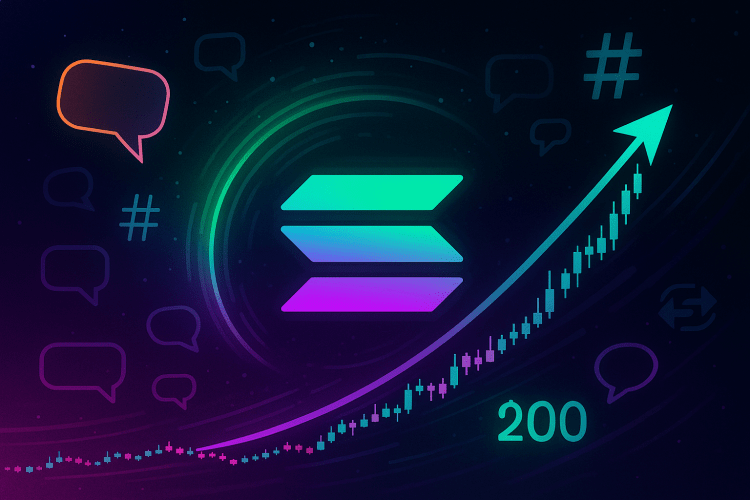 Solana Becomes The Talk Of Social Media As Price Hits $200