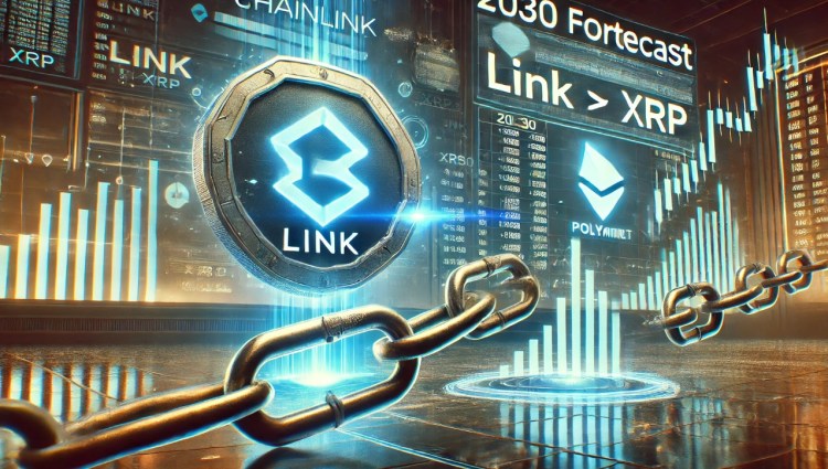 Chainlink And Polymarket Forge New Alliance: LINK Forecasted To Outperform XRP By 2030