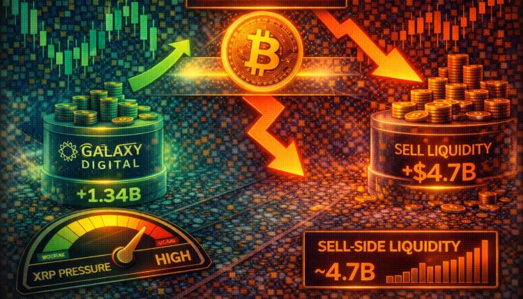 Bitcoin Tests Key Resistance While $4.7B In Sell-Side Liquidity Builds