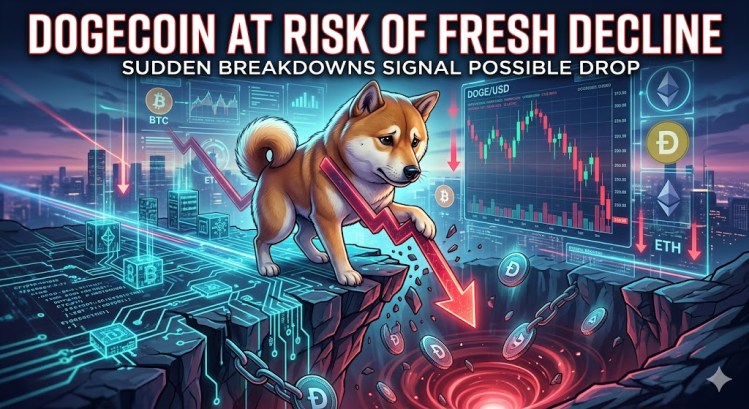 Dogecoin (DOGE) Under Pressure Again As Bears Eye Lower Levels