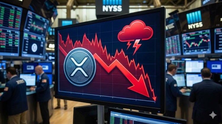 XRP Price Tumbles Under $1.22 As Market Sentiment Turns Sour